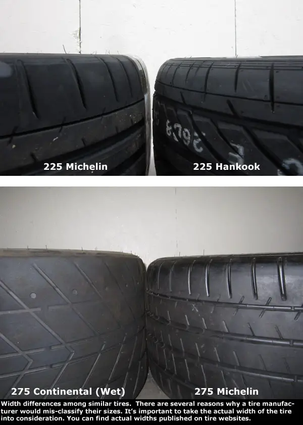 275 Vs 255 Tires Width Difference