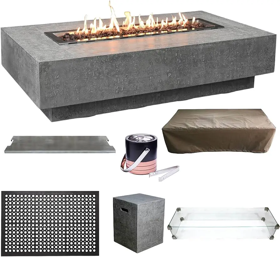 Can You Put A Firepit On Concrete