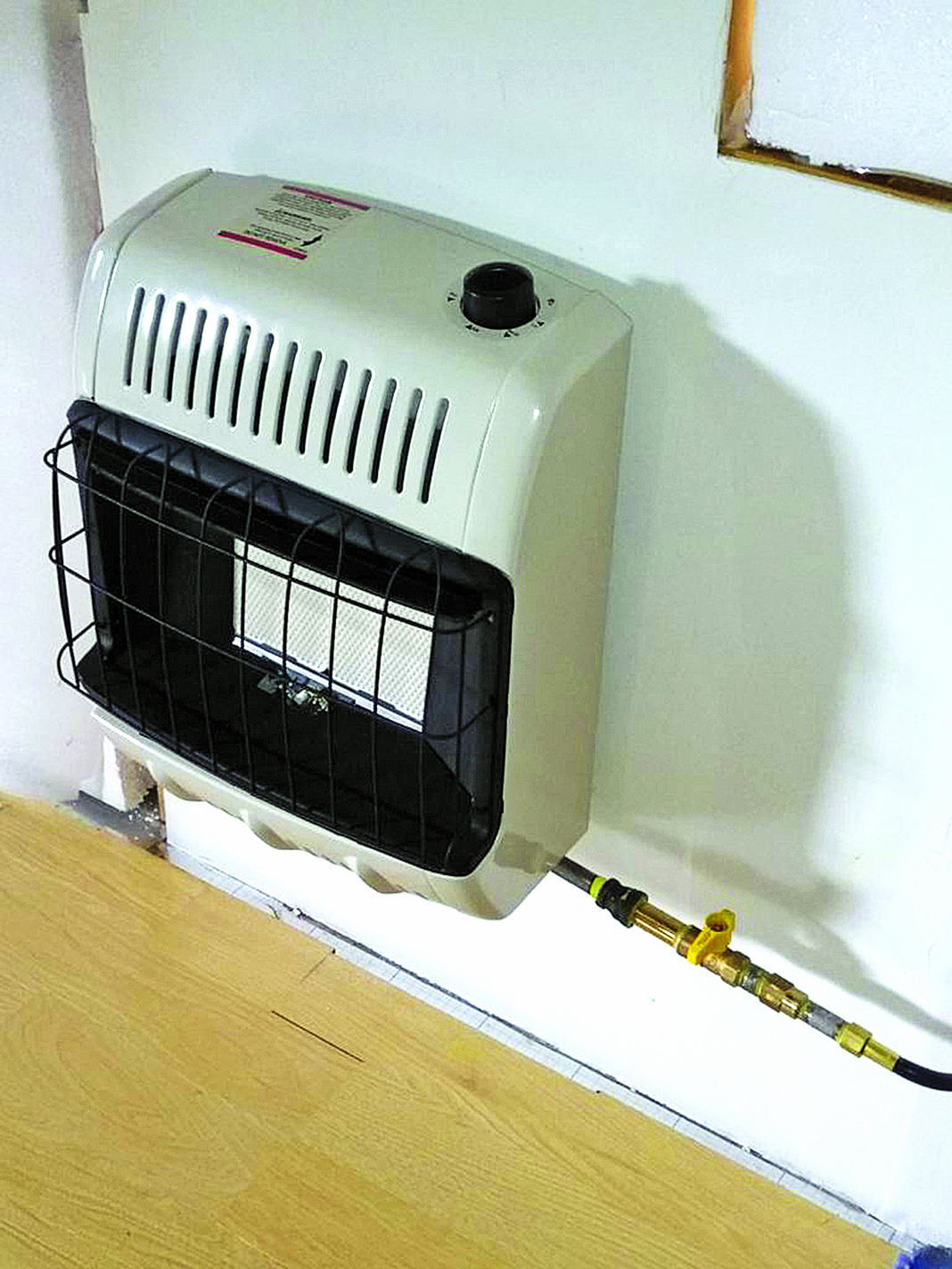 How To Hook Up A Propane Tank To A Wall Heater