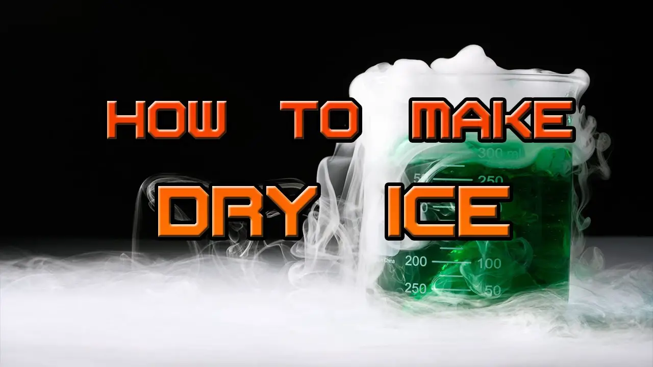 How To Make Dry Ice Without A Fire Extinguisher