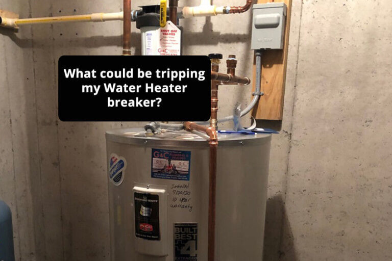 Why Does My Water Heater Keep Tripping The Breaker Troubleshooting